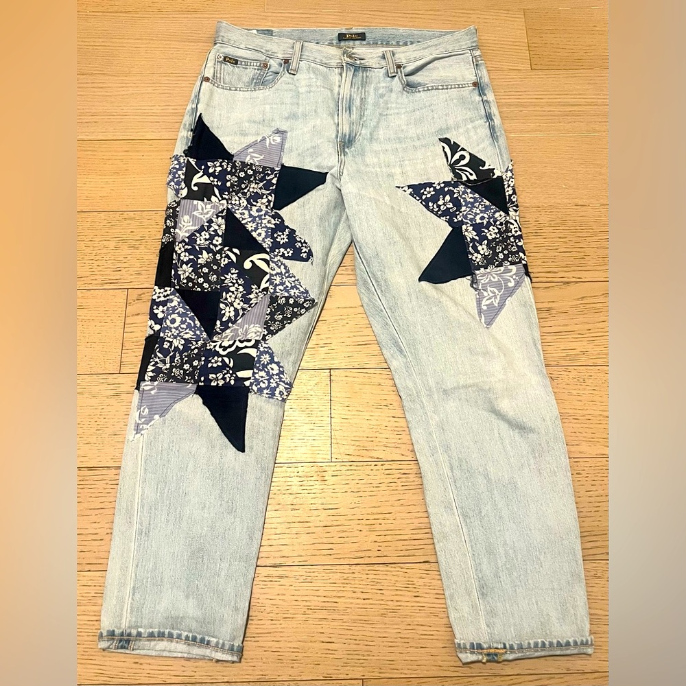Polo - Patchwork Denim - Size 29 - image 1